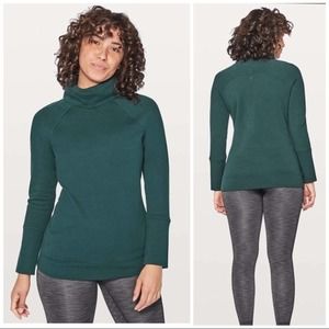 Lululemon To You Tunic Submarine Pullover Sweater Turtleneck Mock Sz 4